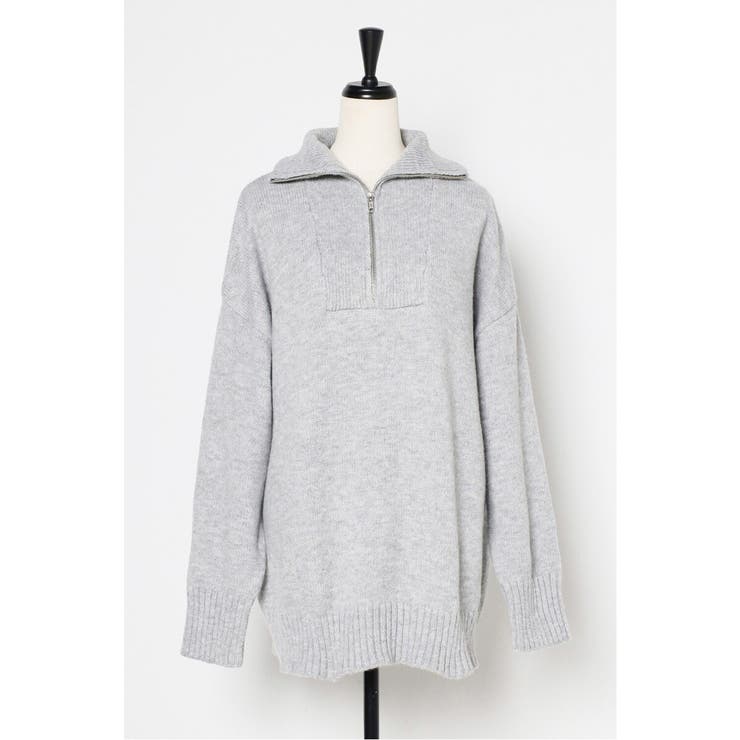 ハイネックハーフジップニット 88-003887 | BONJOUR SAGAN | 詳細画像51 