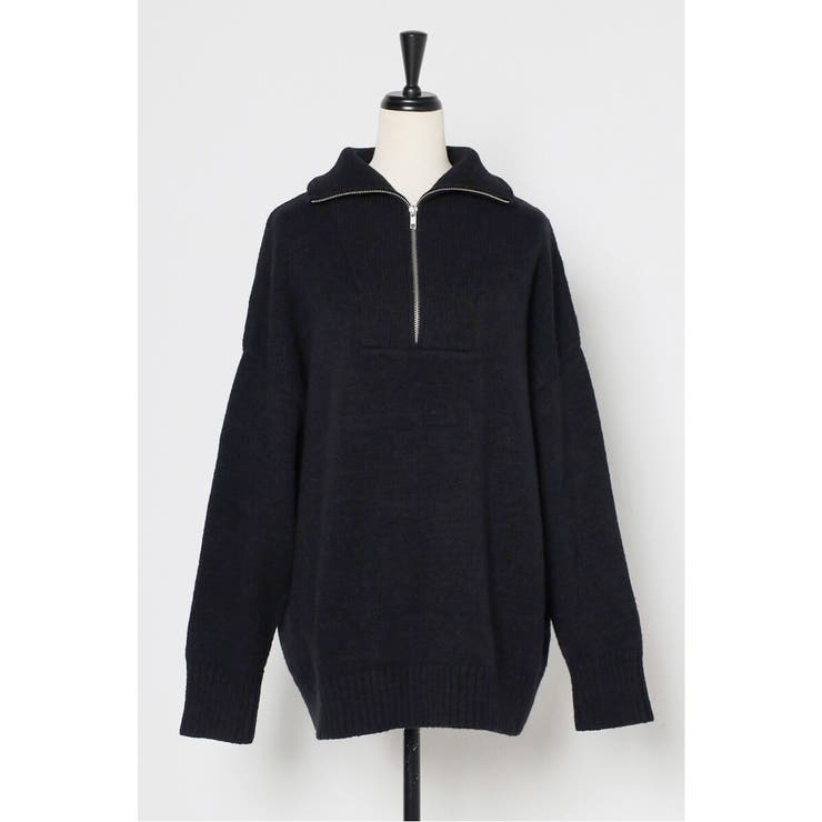 ハイネックハーフジップニット 88-003887 | BONJOUR SAGAN | 詳細画像52 