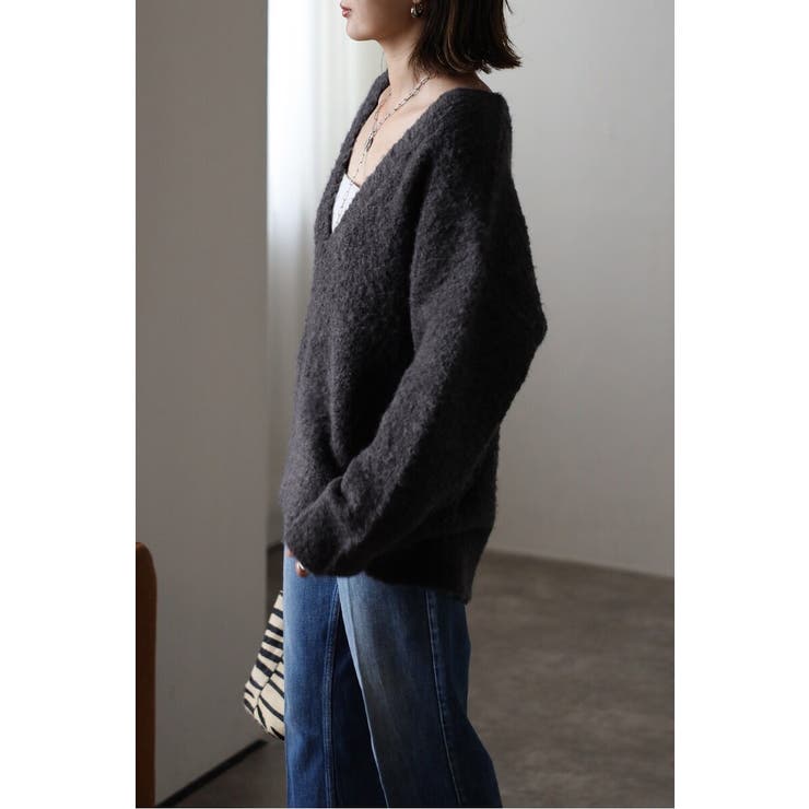 ブークレディープVネックニット 88-003888 | BONJOUR SAGAN | 詳細画像11 