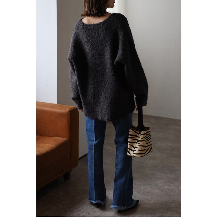 ブークレディープVネックニット 88-003888 | BONJOUR SAGAN | 詳細画像16 