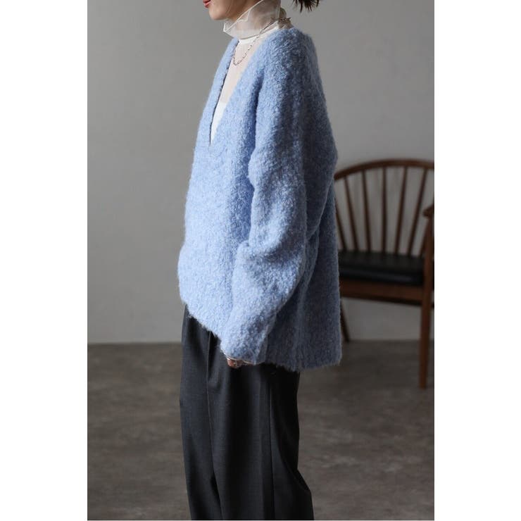 ブークレディープVネックニット 88-003888 | BONJOUR SAGAN | 詳細画像17 