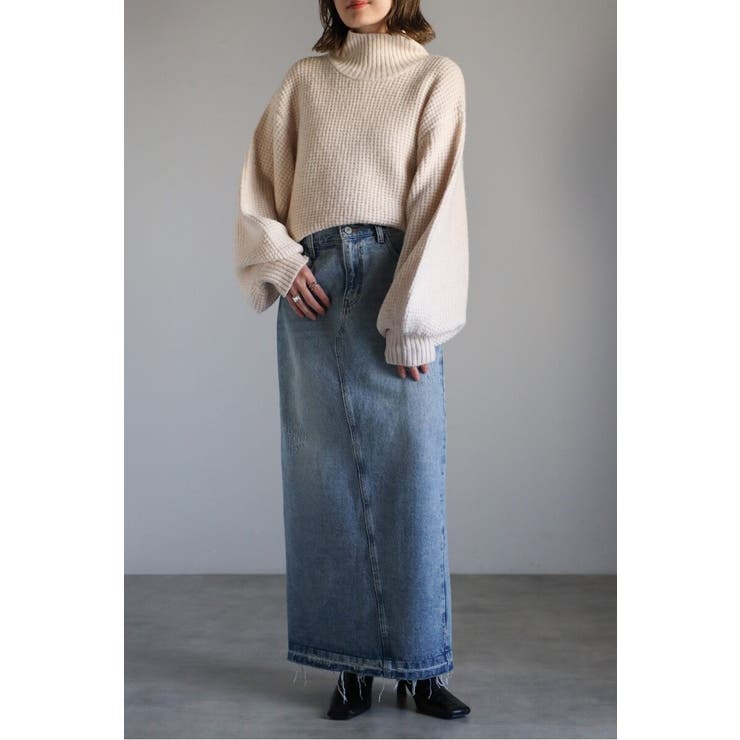 ボトルネックワッフルニット 88-003905 | BONJOUR SAGAN | 詳細画像8 