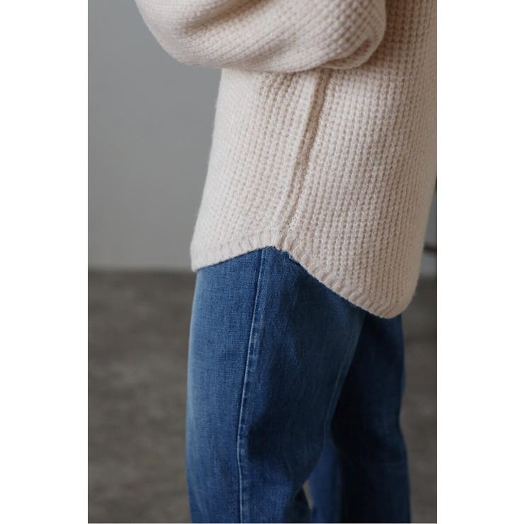 ボトルネックワッフルニット 88-003905 | BONJOUR SAGAN | 詳細画像20 