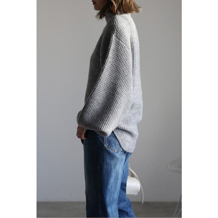 ボトルネックワッフルニット 88-003905 | BONJOUR SAGAN | 詳細画像23 