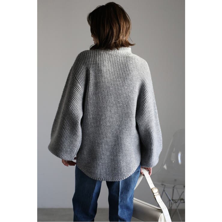 ボトルネックワッフルニット 88-003905 | BONJOUR SAGAN | 詳細画像24 
