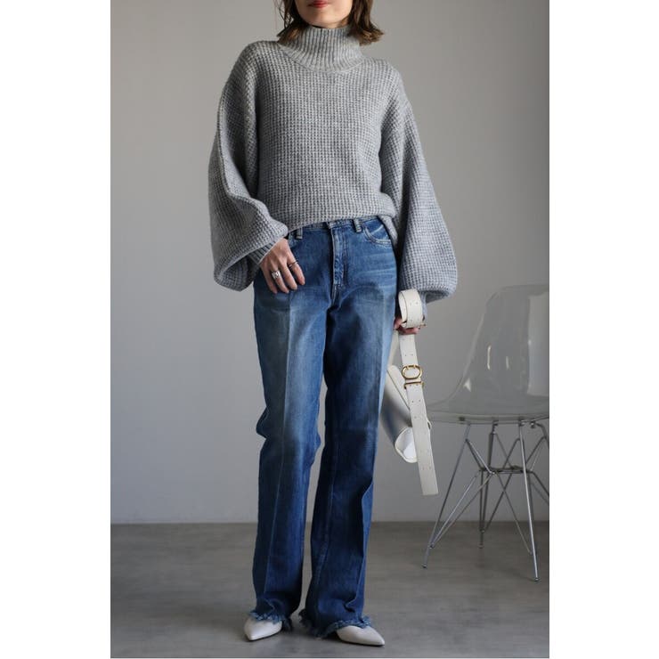 ボトルネックワッフルニット 88-003905 | BONJOUR SAGAN | 詳細画像29 