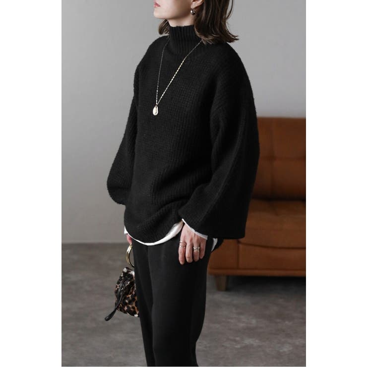 ボトルネックワッフルニット 88-003905 | BONJOUR SAGAN | 詳細画像38 