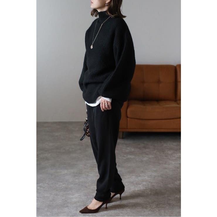 ボトルネックワッフルニット 88-003905 | BONJOUR SAGAN | 詳細画像41 