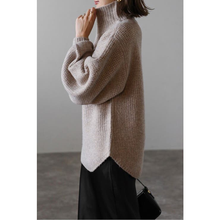 ボトルネックワッフルニット 88-003905 | BONJOUR SAGAN | 詳細画像45 