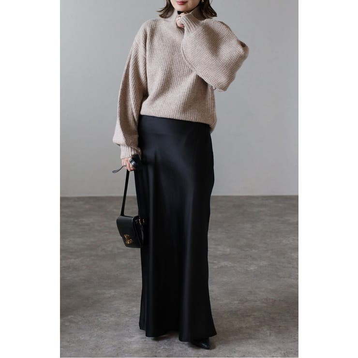 ボトルネックワッフルニット 88-003905 | BONJOUR SAGAN | 詳細画像50 