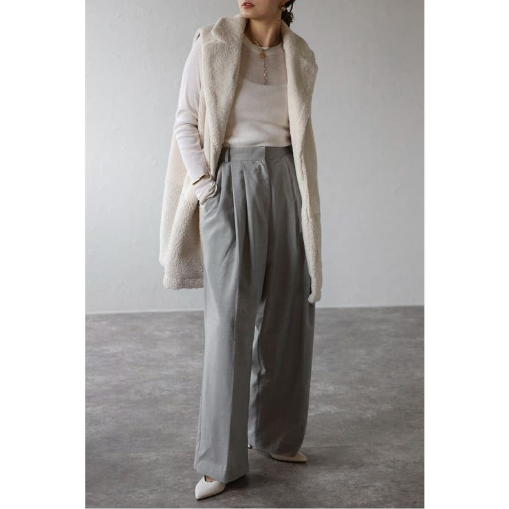 シングルブレストボアベスト 88-003914 | BONJOUR SAGAN | 詳細画像4 