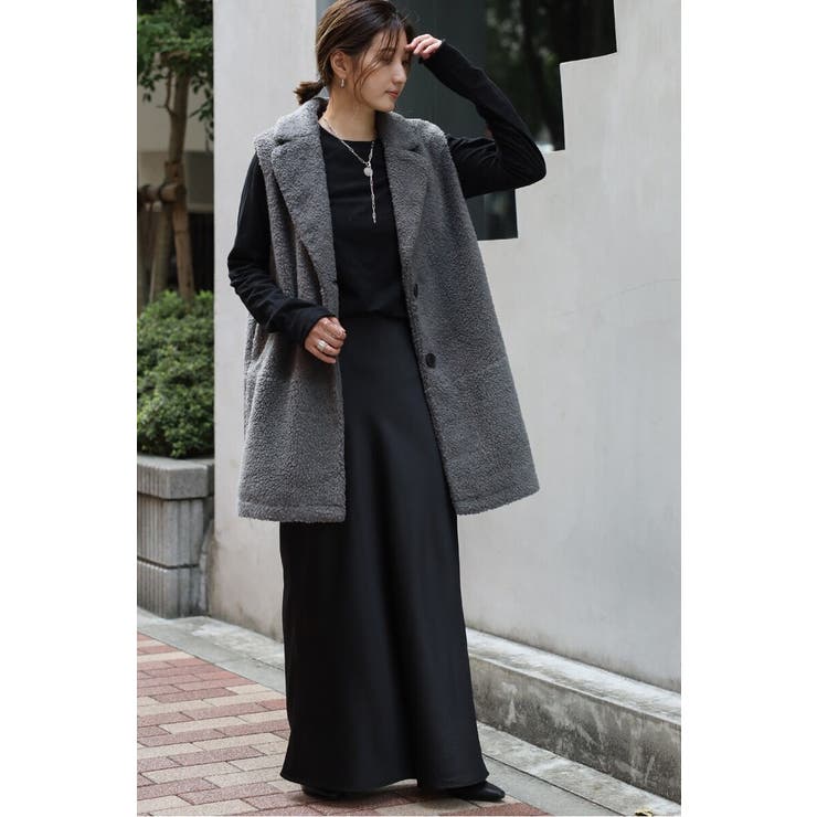 シングルブレストボアベスト 88-003914 | BONJOUR SAGAN | 詳細画像13 