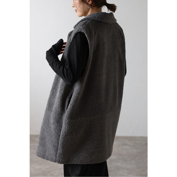 シングルブレストボアベスト 88-003914 | BONJOUR SAGAN | 詳細画像17 