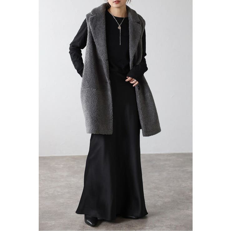 シングルブレストボアベスト 88-003914 | BONJOUR SAGAN | 詳細画像19 