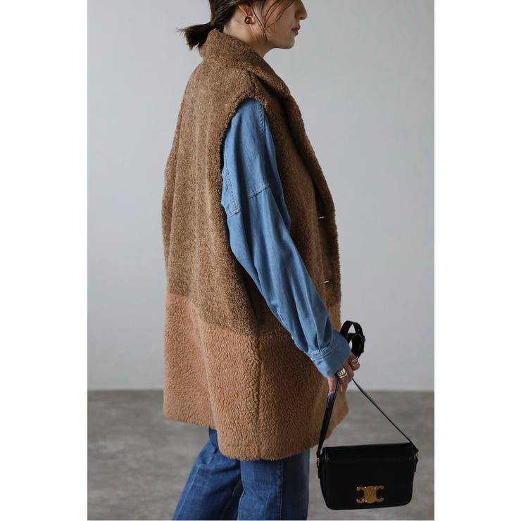 シングルブレストボアベスト 88-003914 | BONJOUR SAGAN | 詳細画像24 