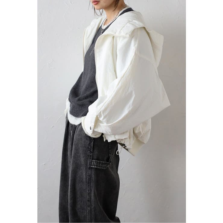 ナイロン中綿ラグランブルゾン 88-003915 | BONJOUR SAGAN | 詳細画像1 