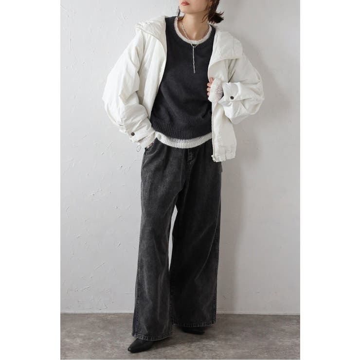 ナイロン中綿ラグランブルゾン 88-003915 | BONJOUR SAGAN | 詳細画像4 