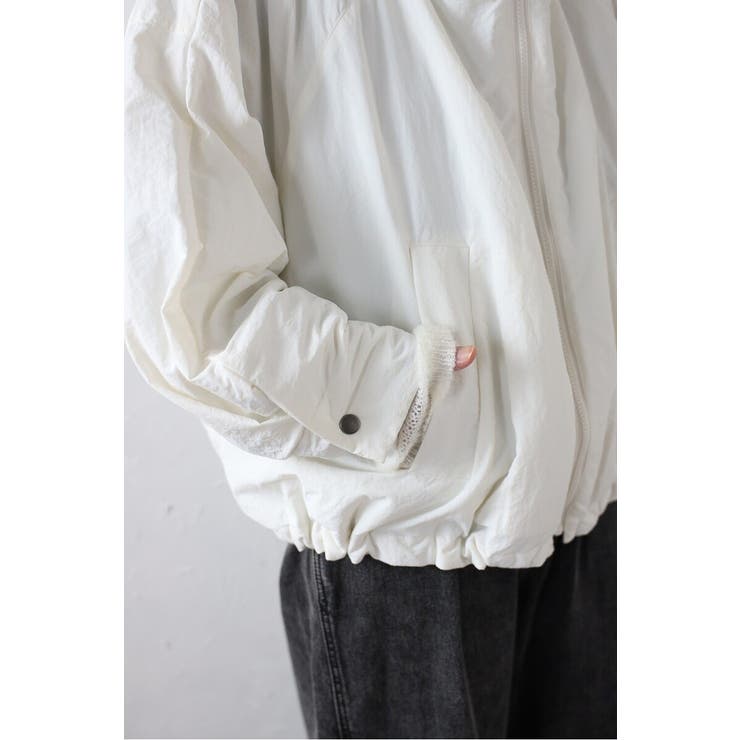 ナイロン中綿ラグランブルゾン 88-003915 | BONJOUR SAGAN | 詳細画像9 