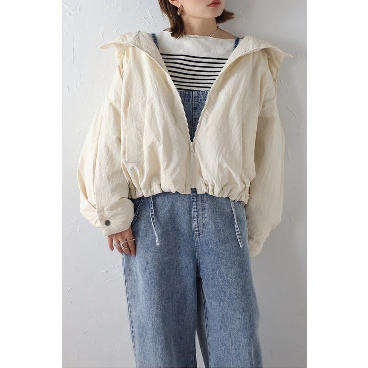 ナイロン中綿ラグランブルゾン 88-003915 | BONJOUR SAGAN | 詳細画像21 