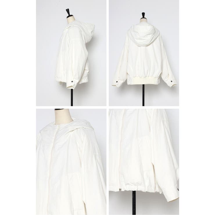 ナイロン中綿ラグランブルゾン 88-003915 | BONJOUR SAGAN | 詳細画像28 