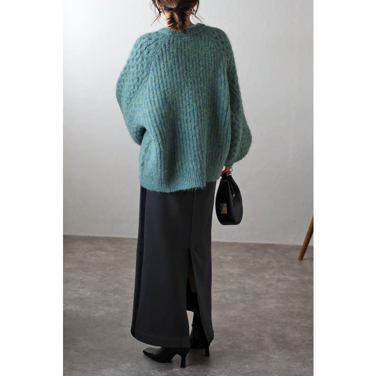 ハニカムミックスボリュームニット 88-003925 | BONJOUR SAGAN | 詳細画像9 