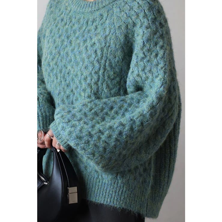 ハニカムミックスボリュームニット 88-003925 | BONJOUR SAGAN | 詳細画像11 