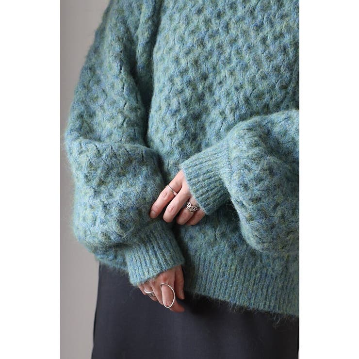 ハニカムミックスボリュームニット 88-003925 | BONJOUR SAGAN | 詳細画像13 