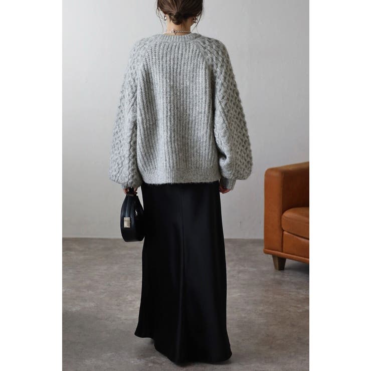 ハニカムミックスボリュームニット 88-003925 | BONJOUR SAGAN | 詳細画像20 