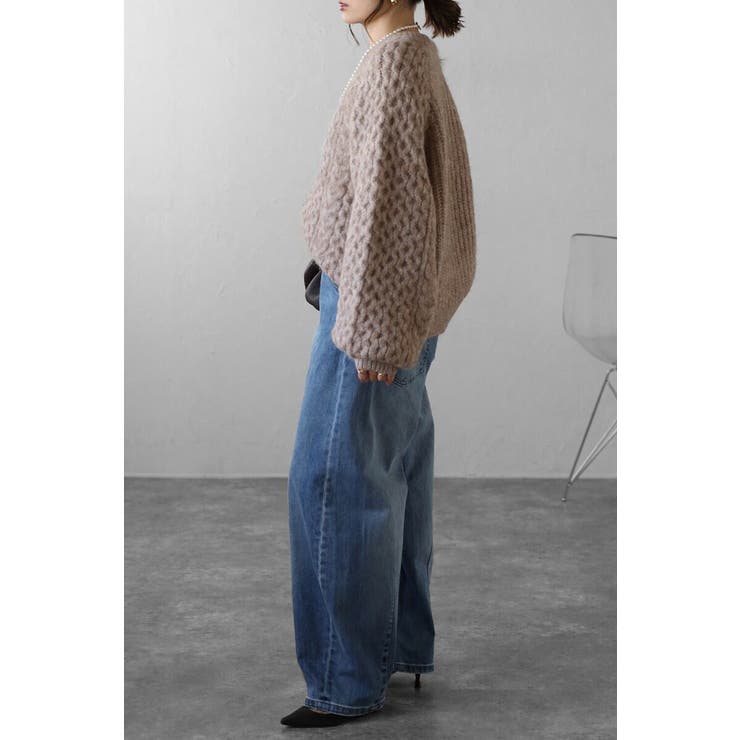 ハニカムミックスボリュームニット 88-003925 | BONJOUR SAGAN | 詳細画像24 