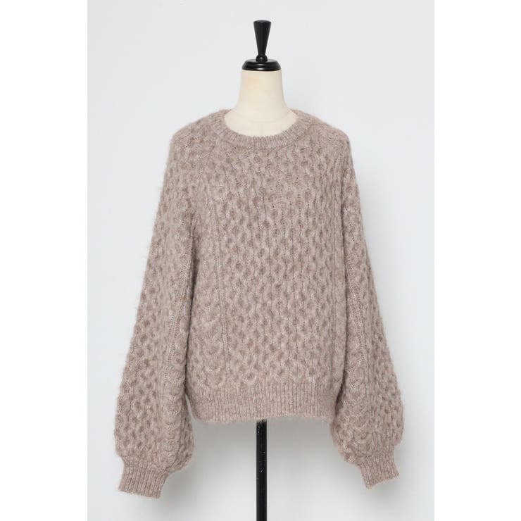 ハニカムミックスボリュームニット 88-003925 | BONJOUR SAGAN | 詳細画像31 