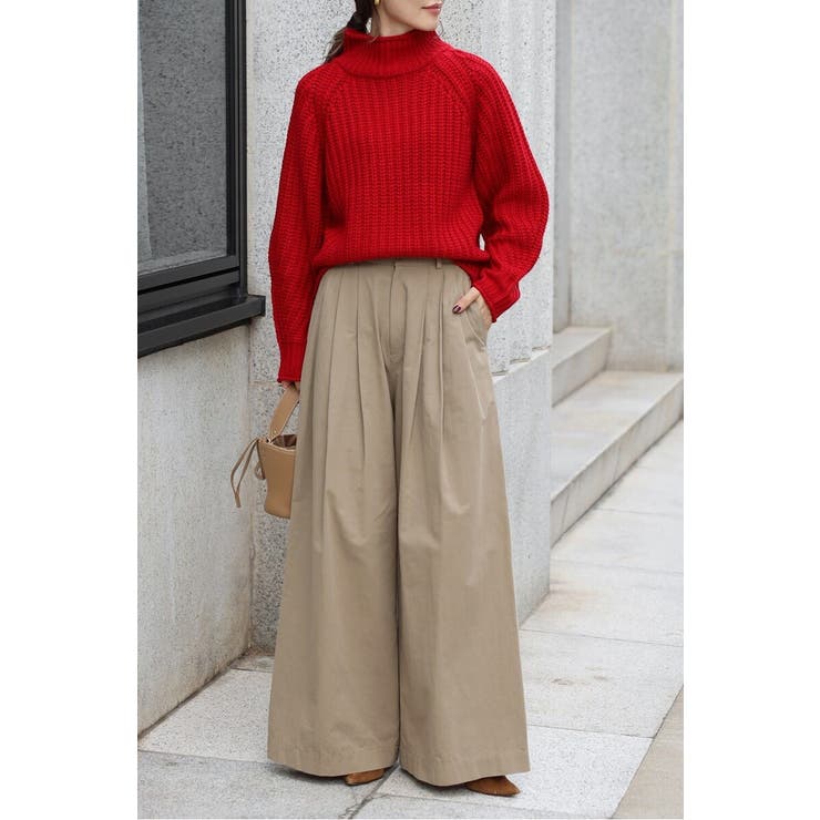 ハイネック畔編みボリュームニット 88-003929 | BONJOUR SAGAN | 詳細画像13 