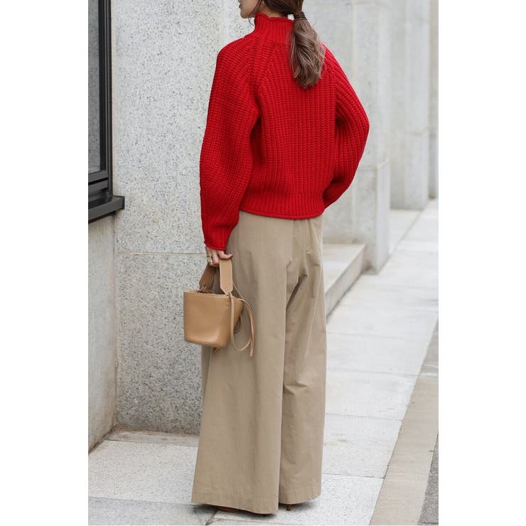 ハイネック畔編みボリュームニット 88-003929 | BONJOUR SAGAN | 詳細画像15 