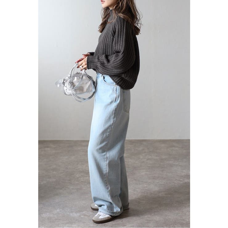 ハイネック畔編みボリュームニット 88-003929 | BONJOUR SAGAN | 詳細画像20 