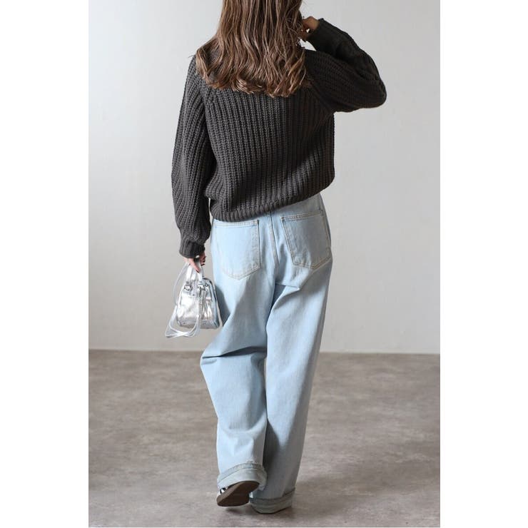 ハイネック畔編みボリュームニット 88-003929 | BONJOUR SAGAN | 詳細画像21 