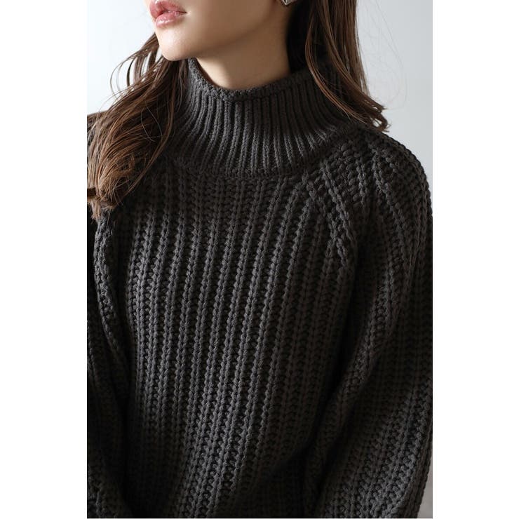 ハイネック畔編みボリュームニット 88-003929 | BONJOUR SAGAN | 詳細画像22 