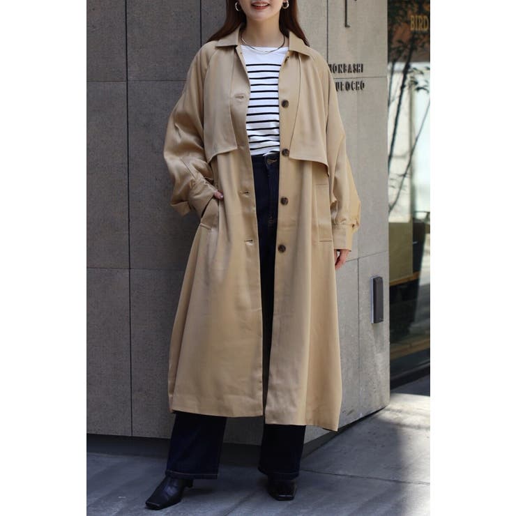 ケープトレンチコート 88-003937 | BONJOUR SAGAN | 詳細画像1 