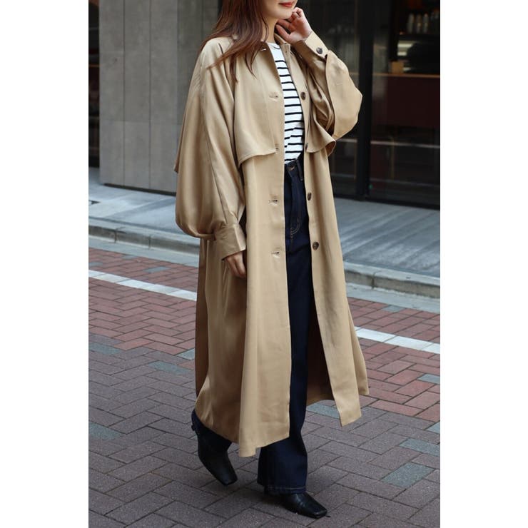 ケープトレンチコート 88-003937 | BONJOUR SAGAN | 詳細画像2 