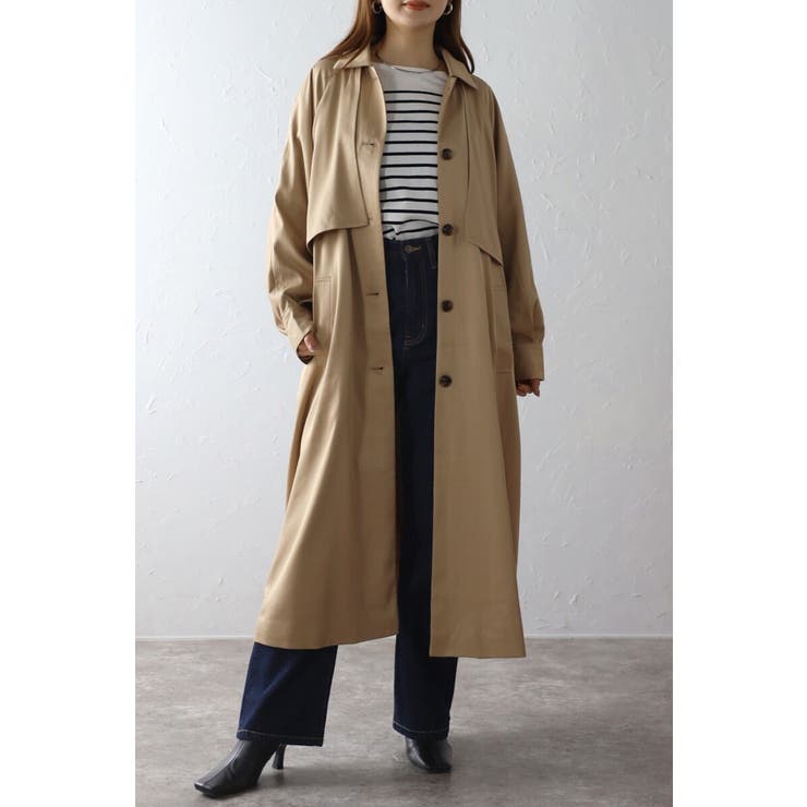 ケープトレンチコート 88-003937 | BONJOUR SAGAN | 詳細画像3 