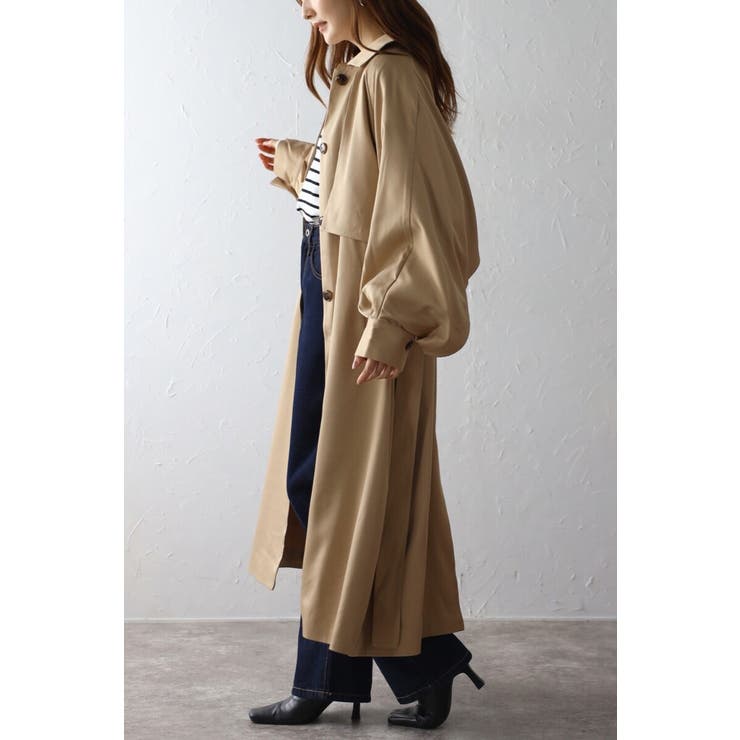 ケープトレンチコート 88-003937 | BONJOUR SAGAN | 詳細画像4 