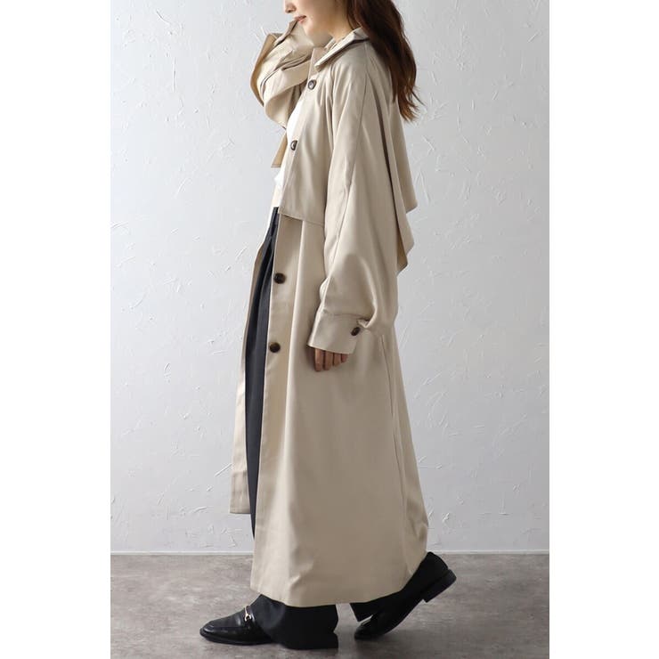 ケープトレンチコート 88-003937 | BONJOUR SAGAN | 詳細画像9 