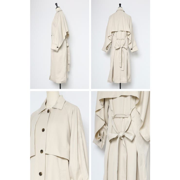 ケープトレンチコート 88-003937 | BONJOUR SAGAN | 詳細画像21 