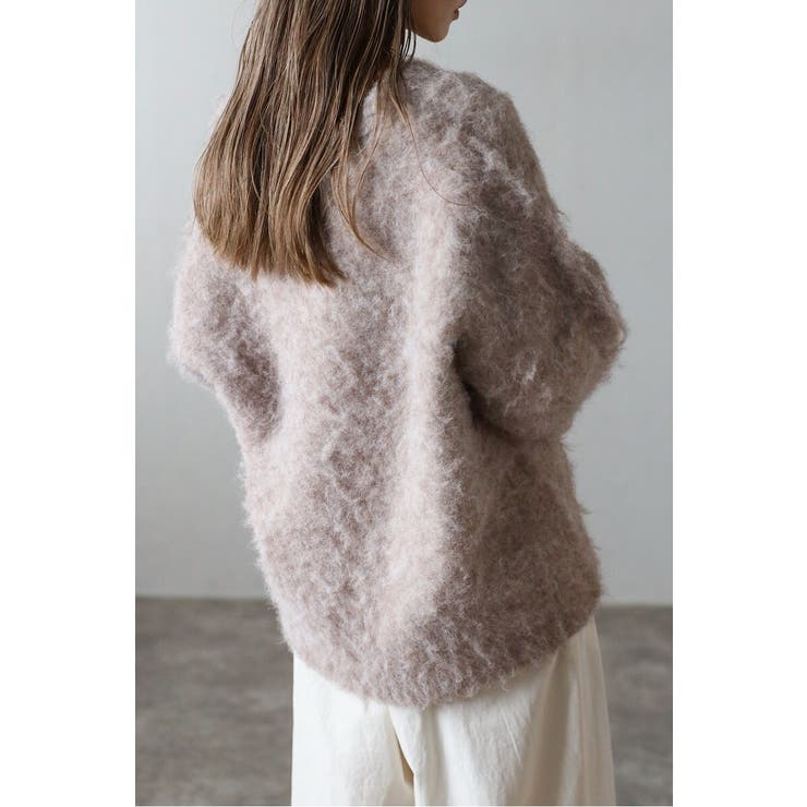 アルパカタッチVネックカーディガン 88-003946 | BONJOUR SAGAN | 詳細画像3 