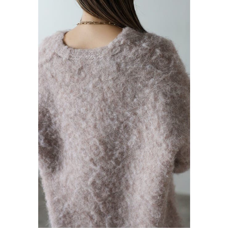 アルパカタッチVネックカーディガン 88-003946 | BONJOUR SAGAN | 詳細画像9 