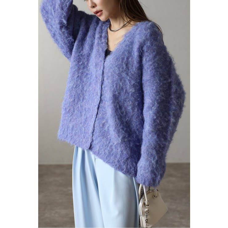 アルパカタッチVネックカーディガン 88-003946 | BONJOUR SAGAN | 詳細画像11 