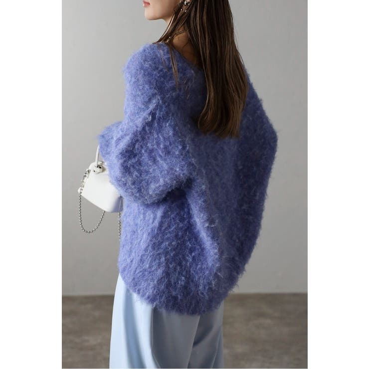 アルパカタッチVネックカーディガン 88-003946 | BONJOUR SAGAN | 詳細画像13 