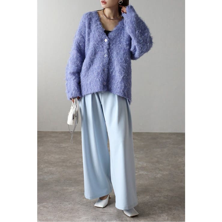 アルパカタッチVネックカーディガン 88-003946 | BONJOUR SAGAN | 詳細画像14 