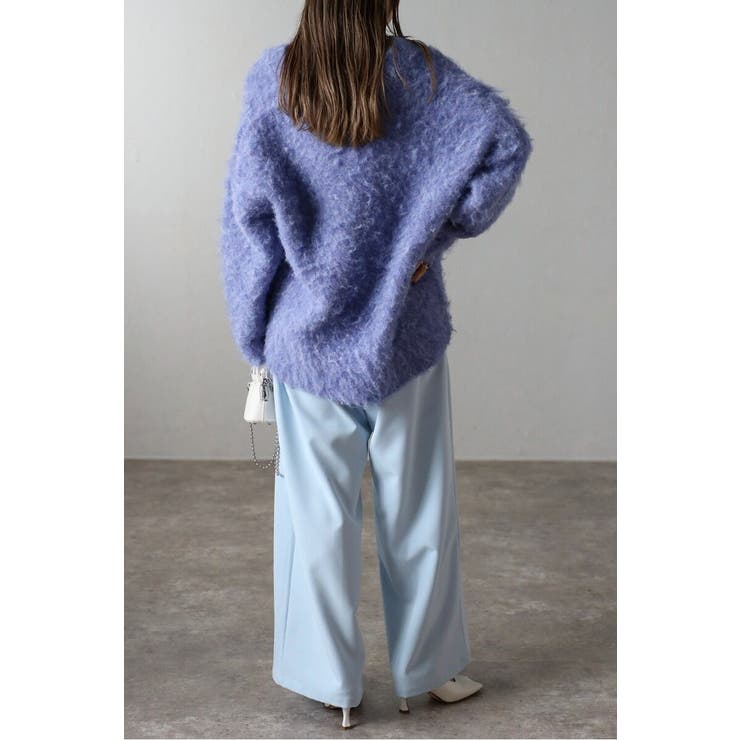 アルパカタッチVネックカーディガン 88-003946 | BONJOUR SAGAN | 詳細画像16 