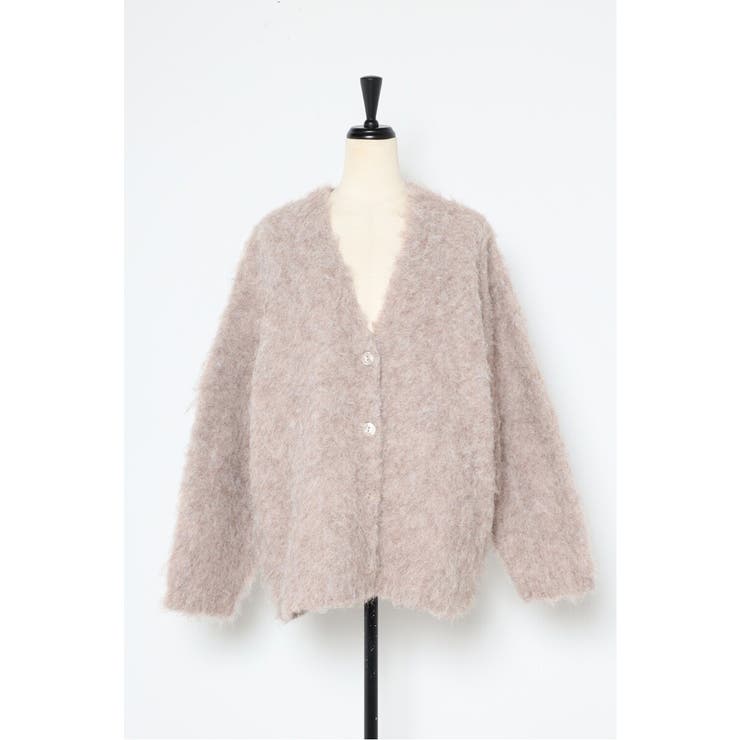 アルパカタッチVネックカーディガン 88-003946 | BONJOUR SAGAN | 詳細画像19 