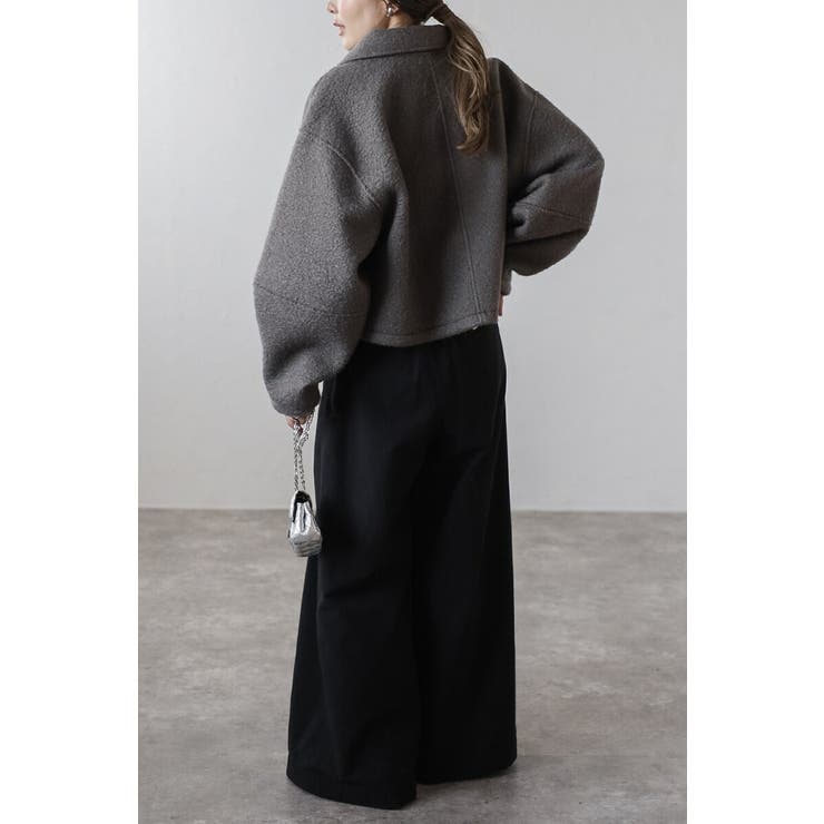 ブークレステンカラーWジップブルゾン 88-003964 | BONJOUR SAGAN | 詳細画像7 