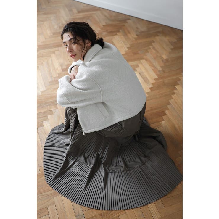 ブークレステンカラーWジップブルゾン 88-003964 | BONJOUR SAGAN | 詳細画像9 